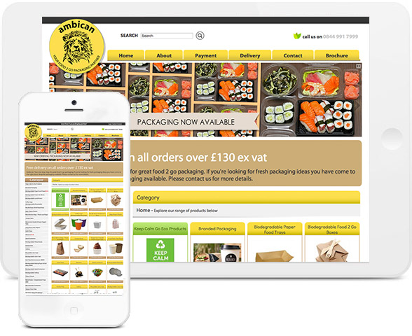 Ambican web design ecommerce
