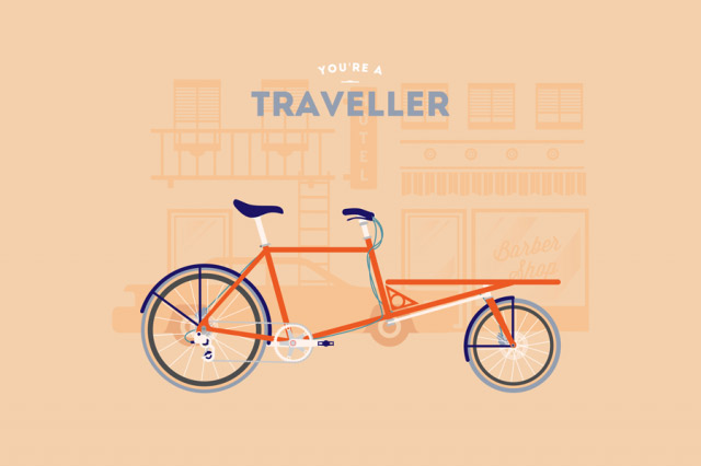 Cyclemon- You're a traveller