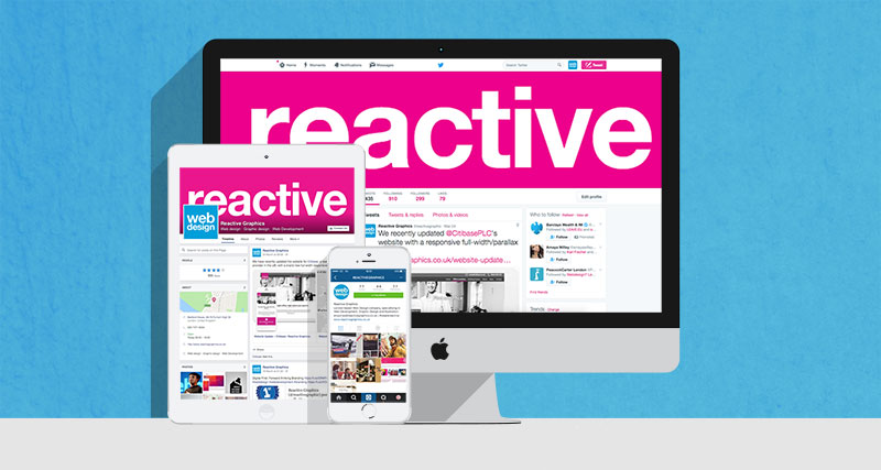 Reactive Graphics London Social Media